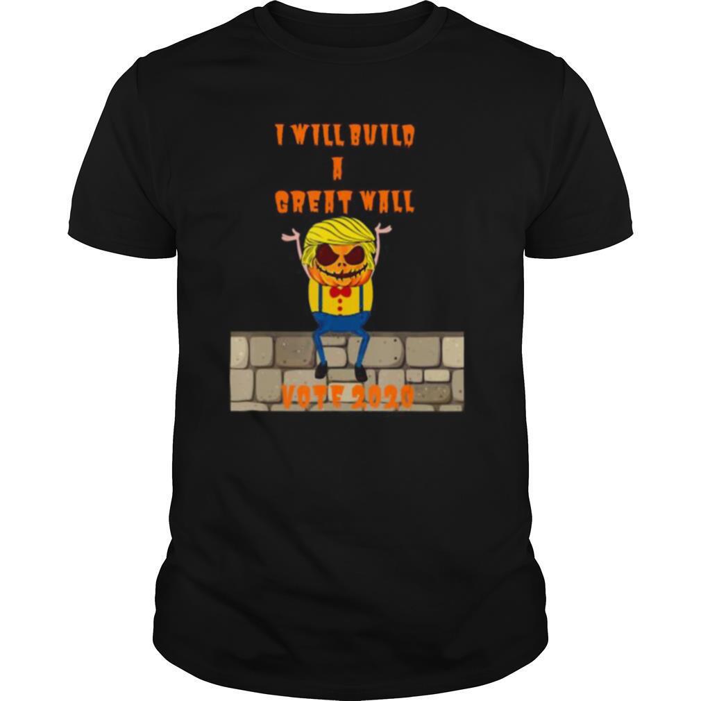 Trumpkin Wall Halloween Vote shirt