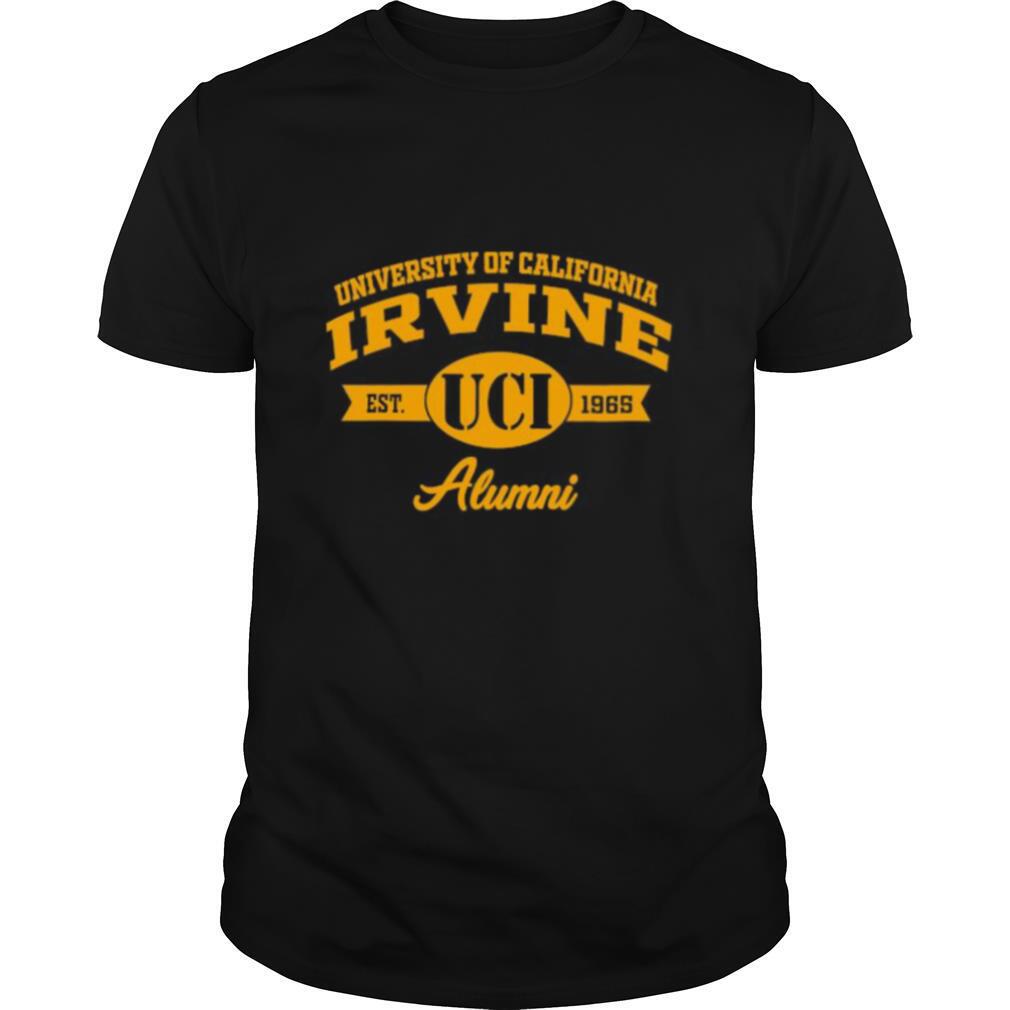 University of california irvine est 1965 alumni shirt
