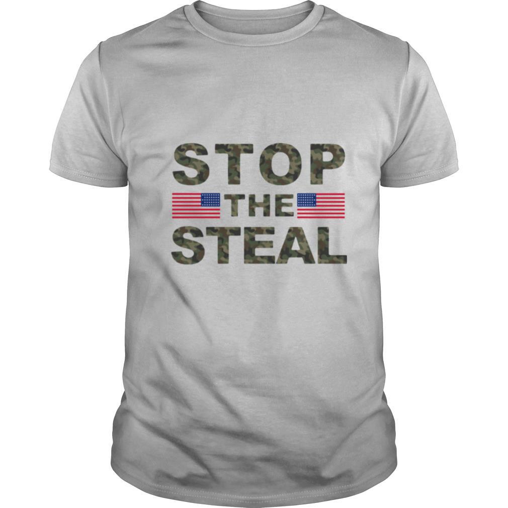 American Flag Stop The Steal shirt