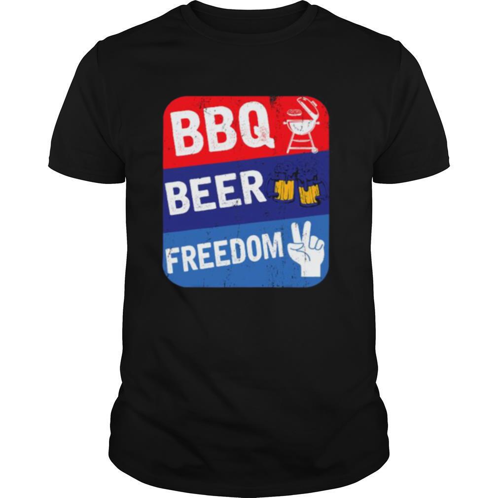 Bbq Beer Freedom shirt
