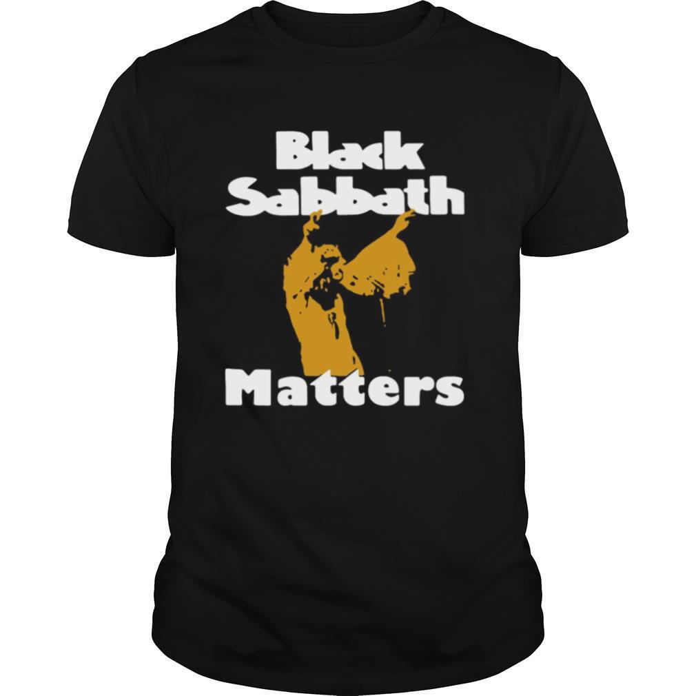 Black Sabbath Matters shirt