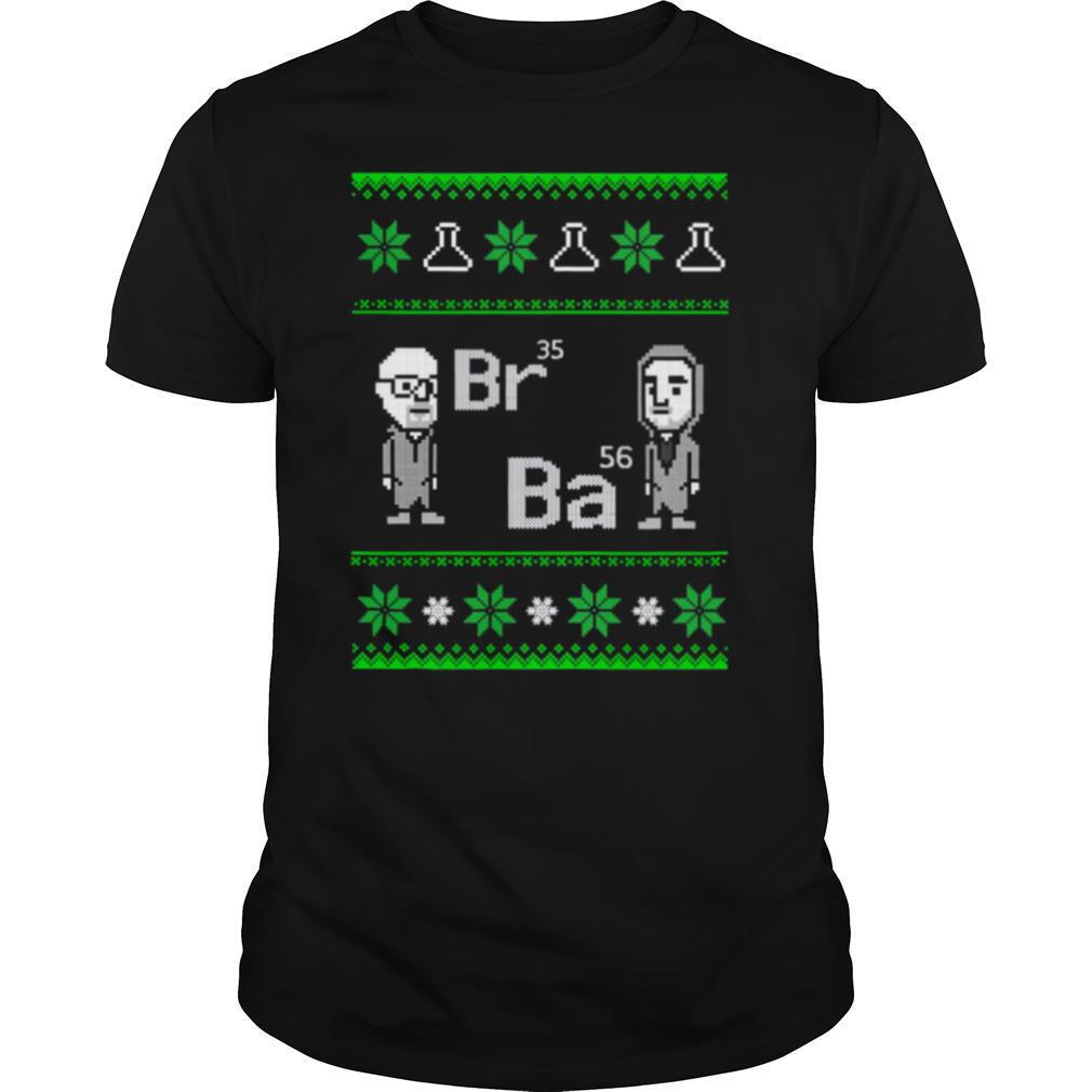 Breaking Bad Br35 Ba56 Ugly Christmas shirt