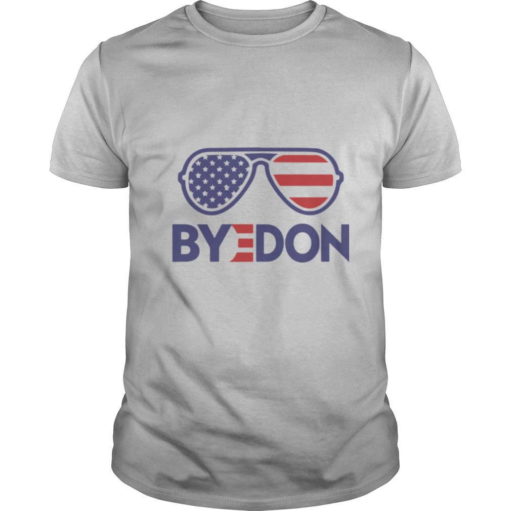 Byedon Funny Joe Biden Wins 2020 Election Sunglasses American Flag shirt