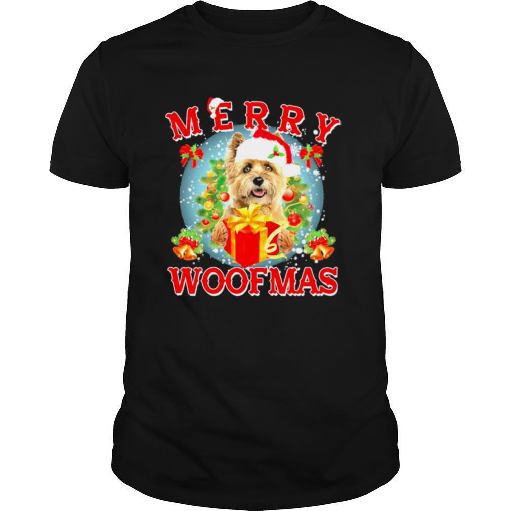 Cairn Terrier Merry Woofmas Christmas shirt