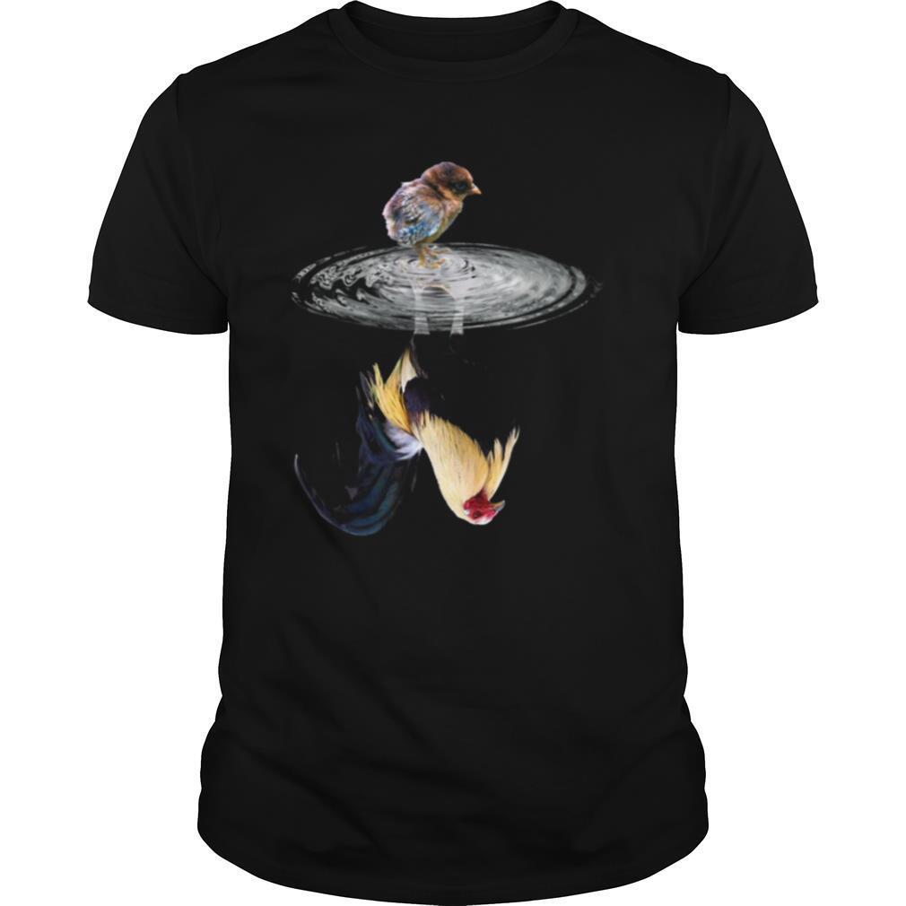 Chicken Water Reflection shirt