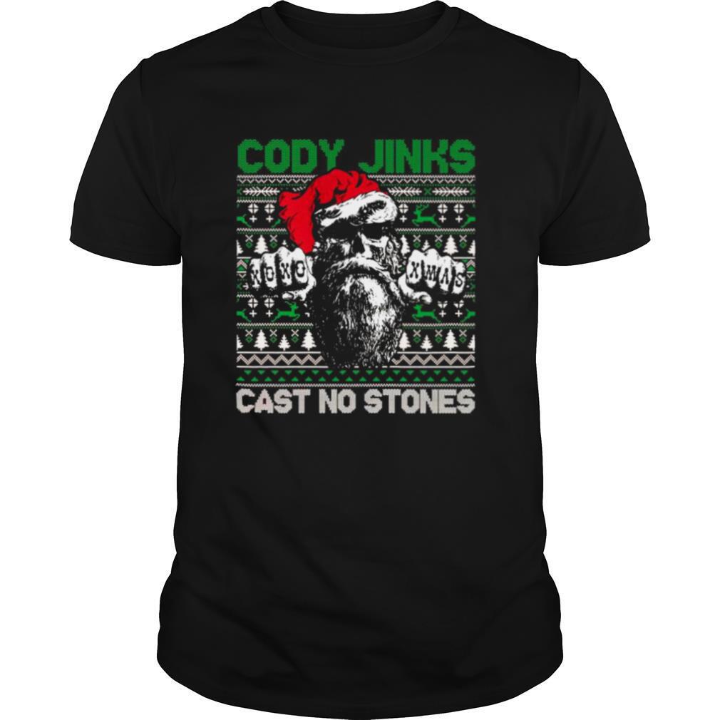 Cody Jinks Cast No Stones Ugly Christmas shirt