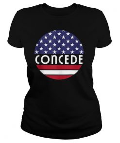 Concede American Flag Election 2020 shirt