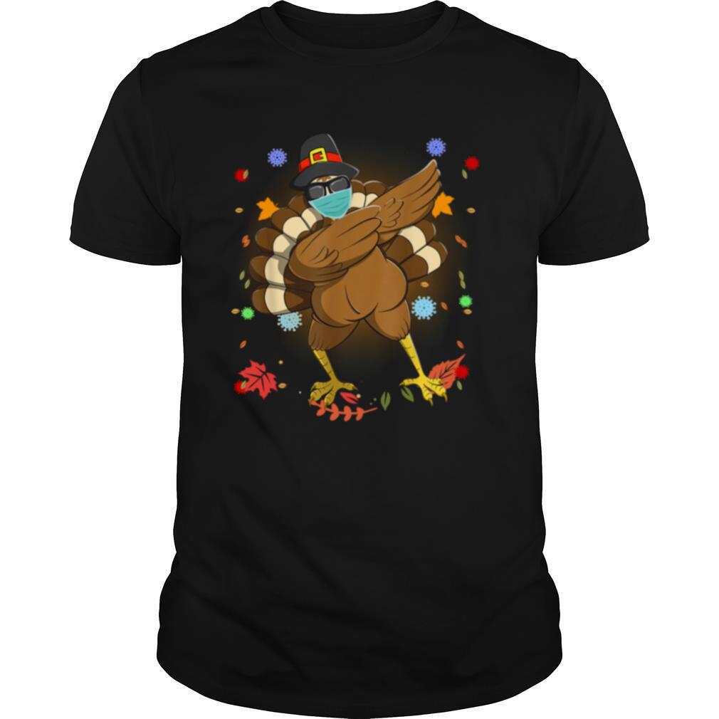 Dabbing Turkey Happy Thanksgiving Day Gifts Family Funny Top shirt