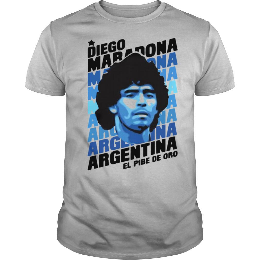 Diego Maradona Argentina El Pibe De Oro shirt