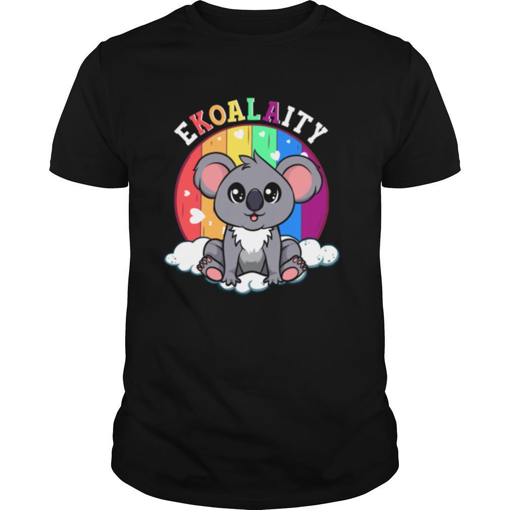 Ekoalaity Kawaii Koala LGBTQ Pride Equality shirt