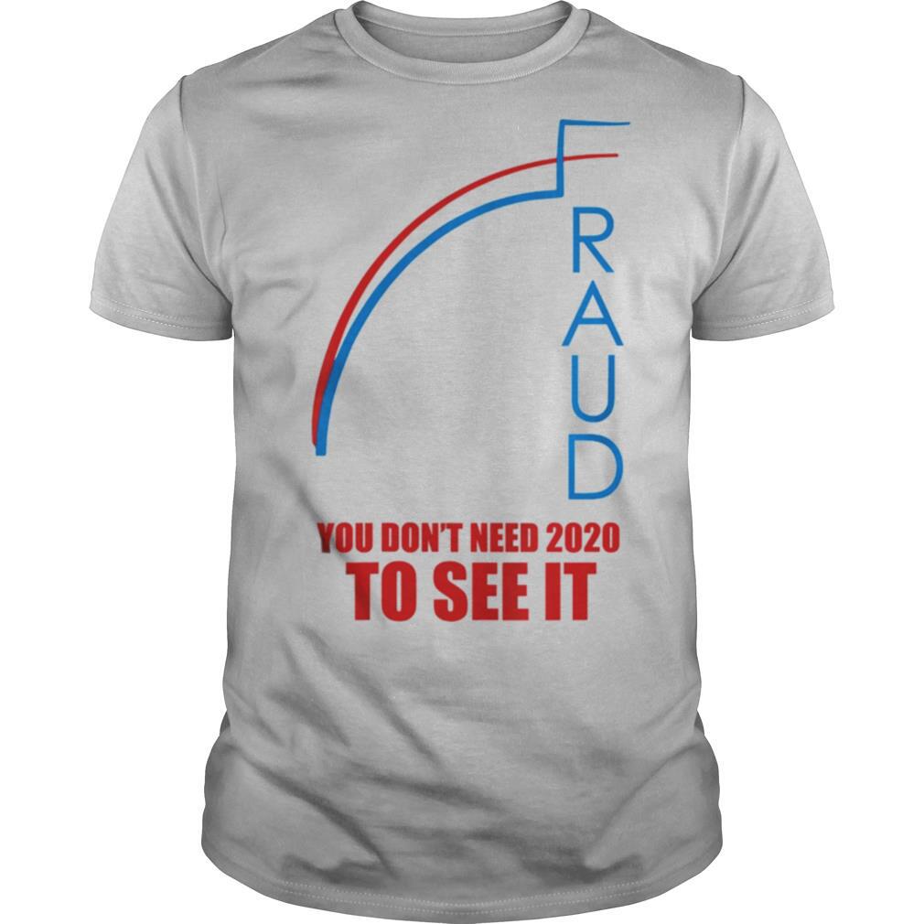 Election fraud trump biden don’t need 2020 to see it shirt