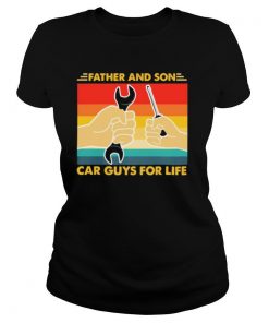 Father And Son Car Guys For Life Vintage shirt