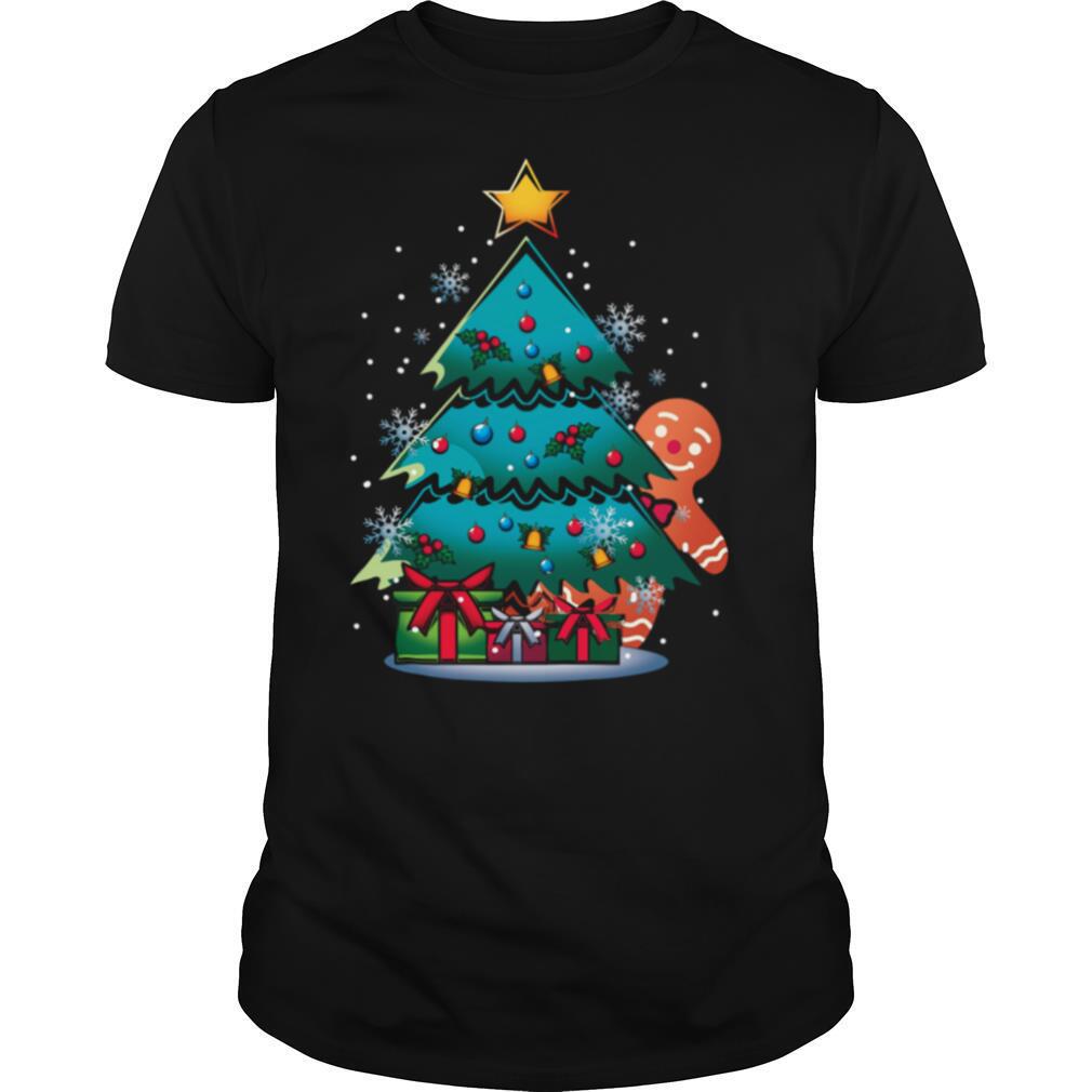 Gingerbread Man Christmas Tree Xmas Xmas shirt