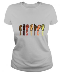 Hands Sign Language Justice Reusable shirt