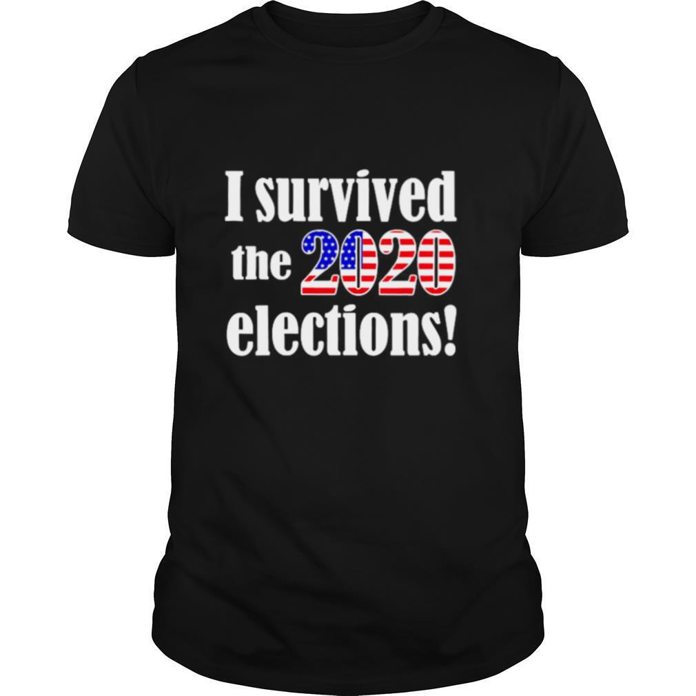 I Survived The Election 2020 American Flag shirt