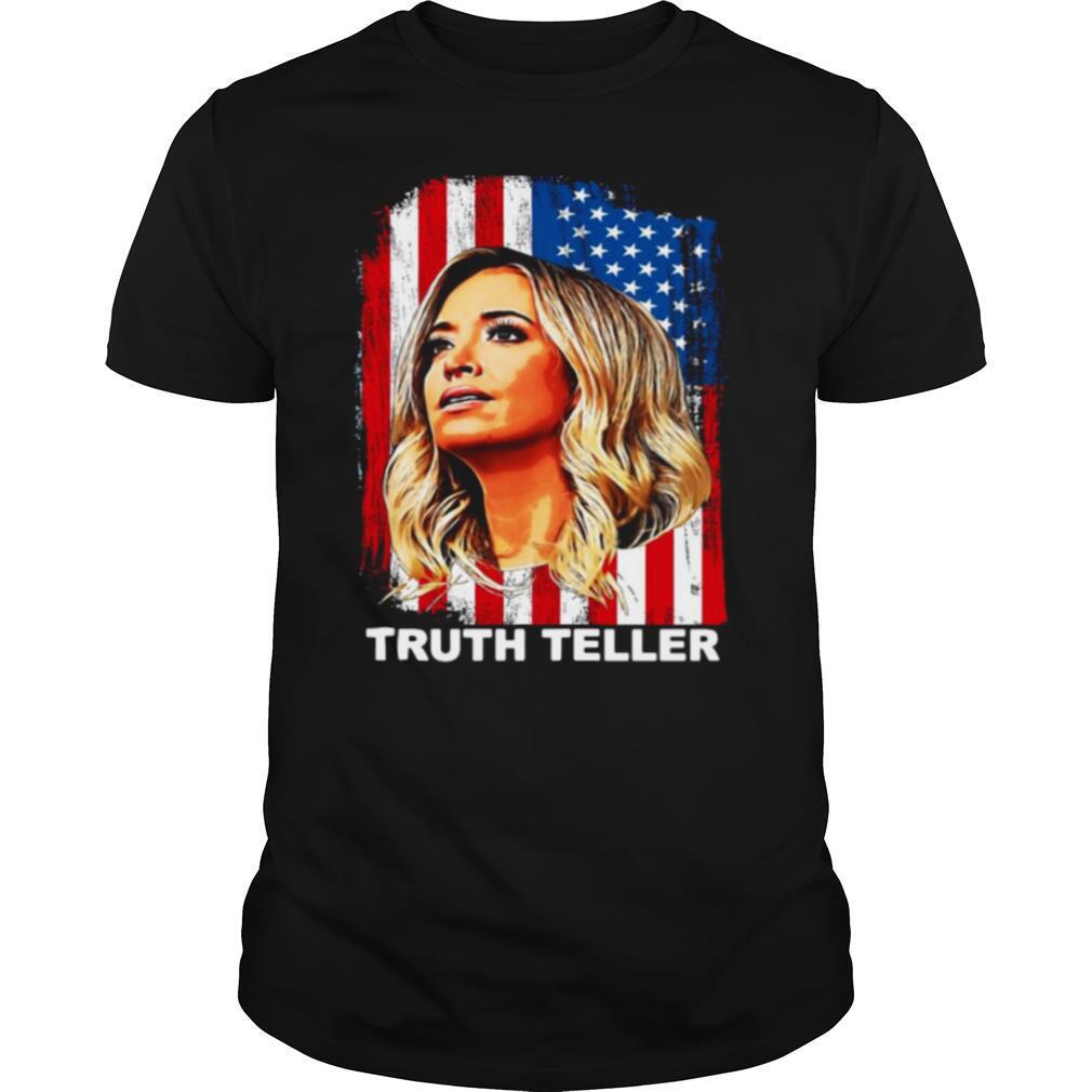Kayleigh McEnany Truth Teller American Flag shirt