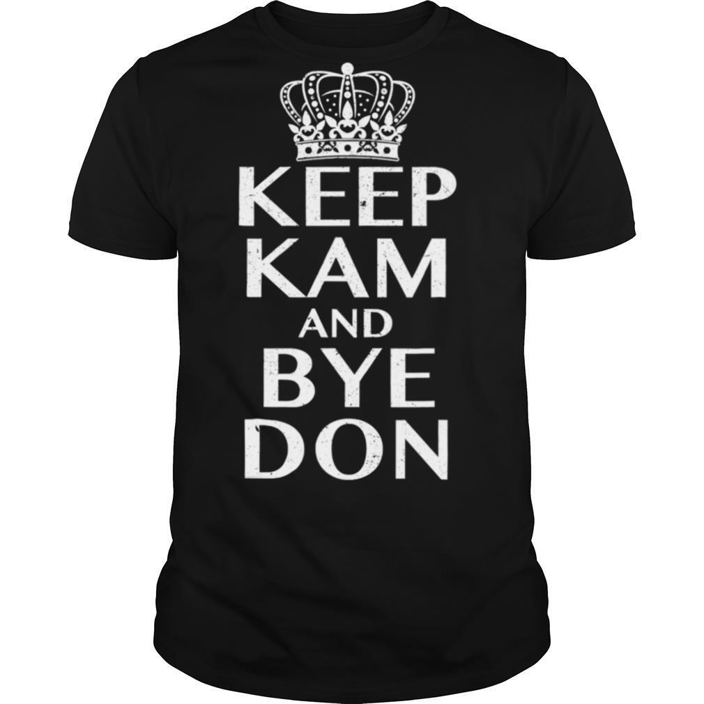Keep kam and bye don biden harris inauguration election 2020 shirt