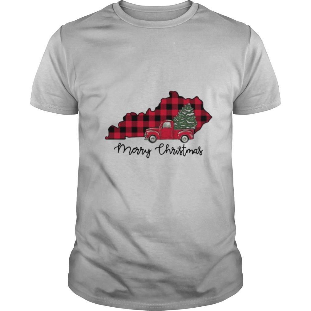 Kentucky Merry Christmas Tree shirt
