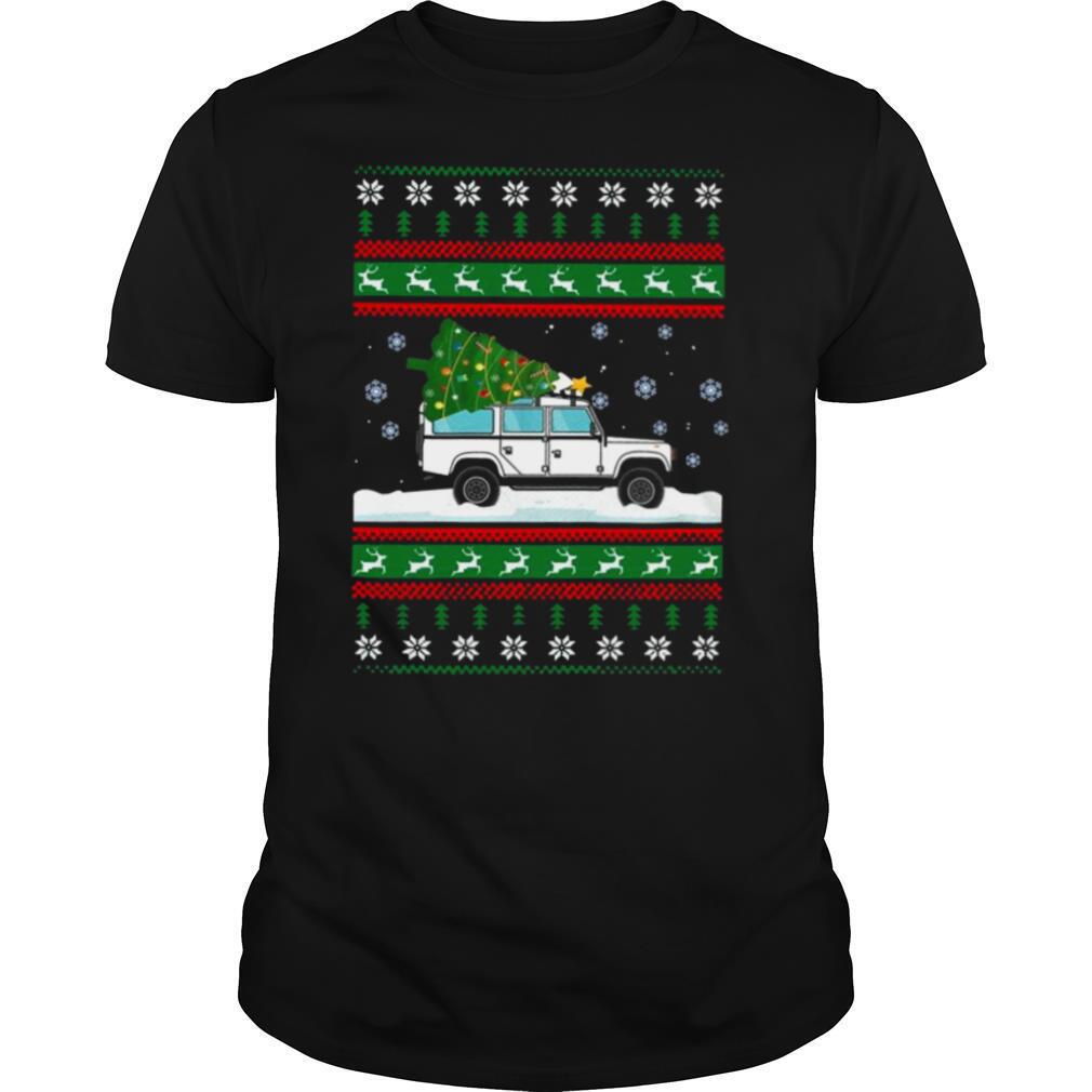 Land Rover Defender 90 Ugly Christmas shirt