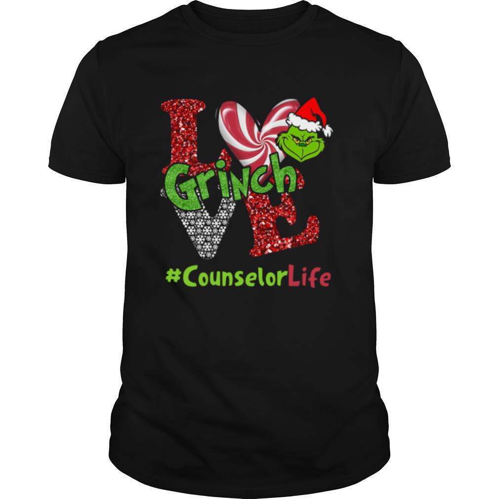 Love Grinch #CounselorLife Christmas shirt