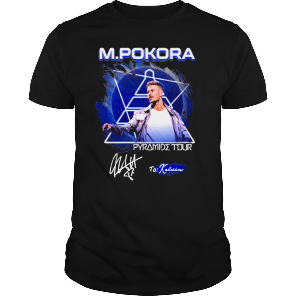 M.Pokora Pyramide Tour signature shirt