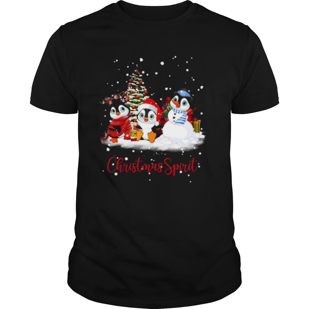 Penguins Christmas Spirit shirt