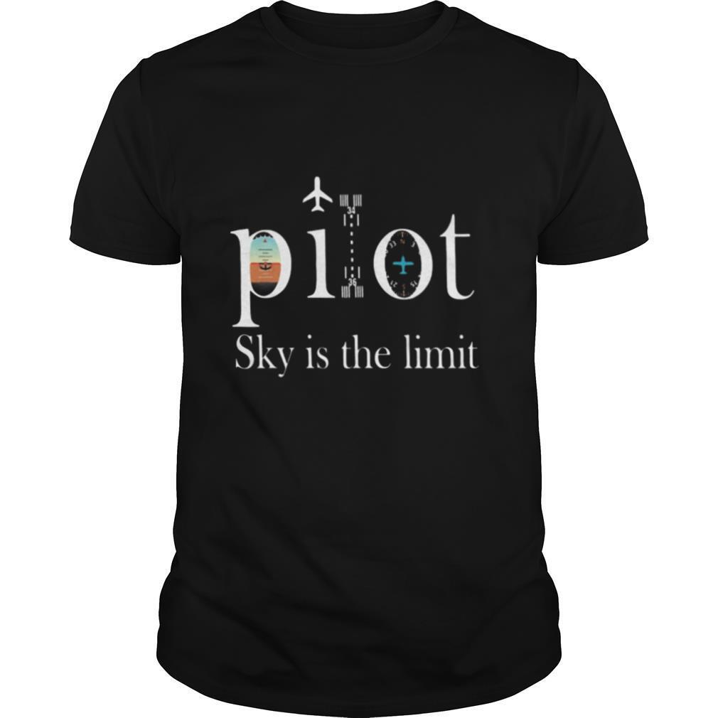 Pilot sky is the limit shirt