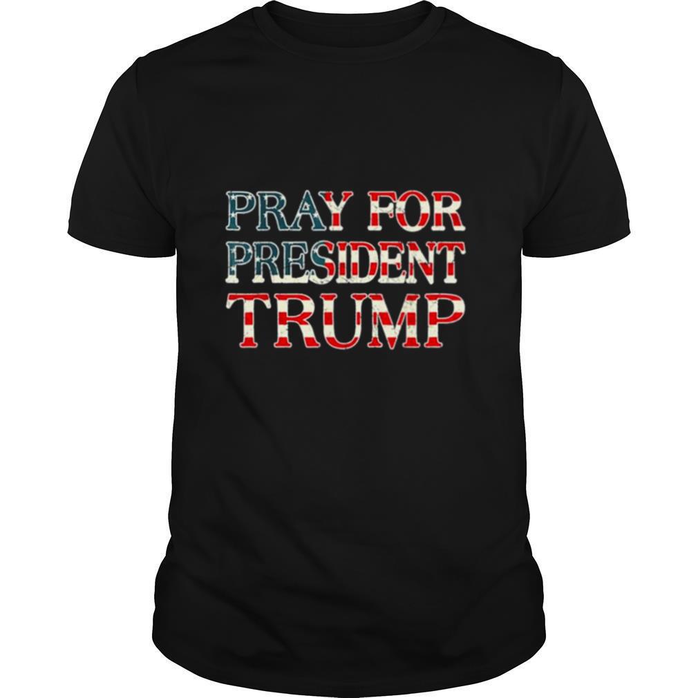 Pray for trump peace and love 2020 shirt