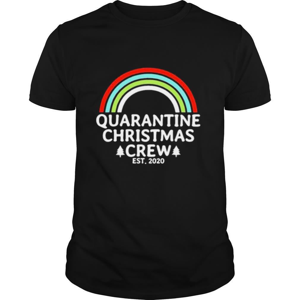 Quarantine christmas crew est 2020 shirt