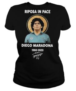 Riposa In Pace Diego Maradona 1960 2020 Football Legend Argentina Signature shirt