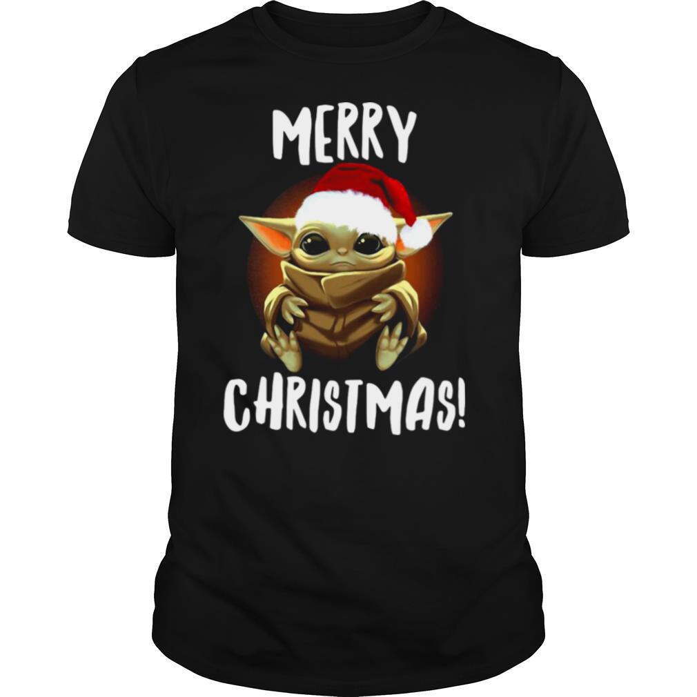 Santa Baby Yoda Merry Christmas shirt