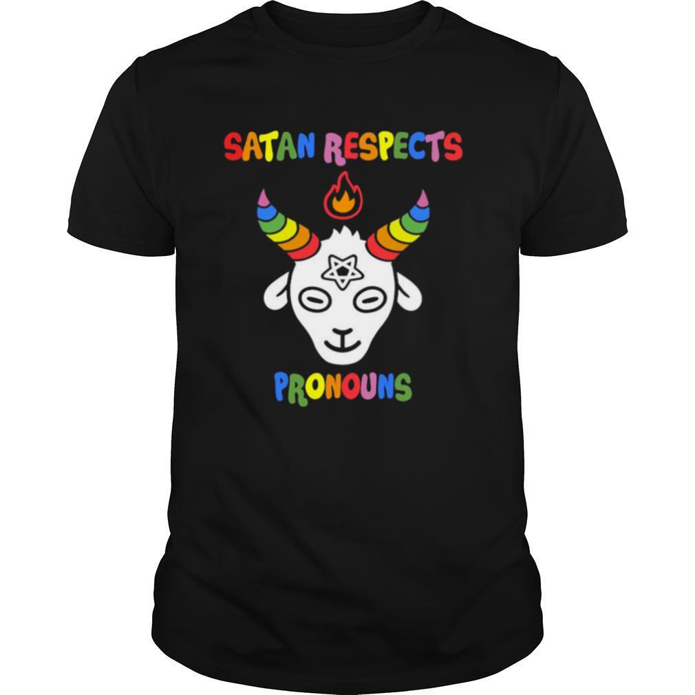 Satan Respects Pronouns shirt