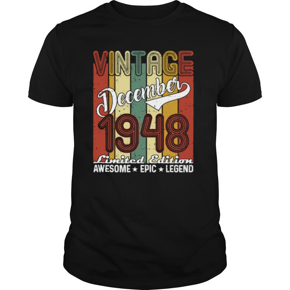 September 1948 72nd Birthday shirt