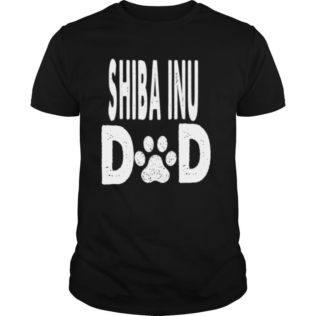 Shiba Inu DAD Dog Owner shirt