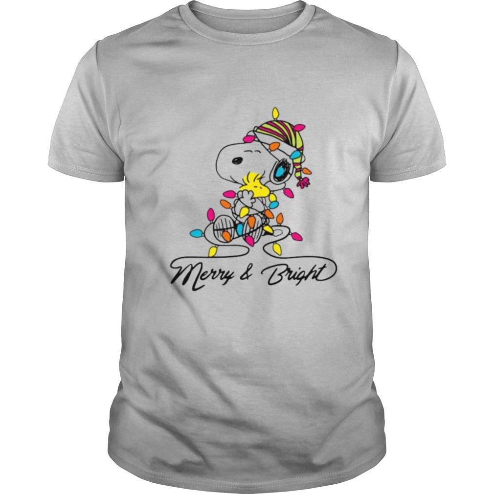 Snoopy Merry And Bright shirt