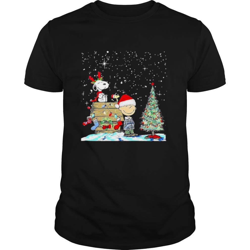 Snoopy Woodstock And Charlie Brown Christmas shirt