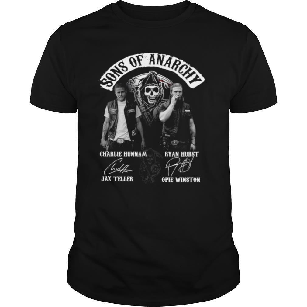Sons Of Anarchy Charlie Hunnam Jax Teller Ryan Hurst Opie Winston shirt