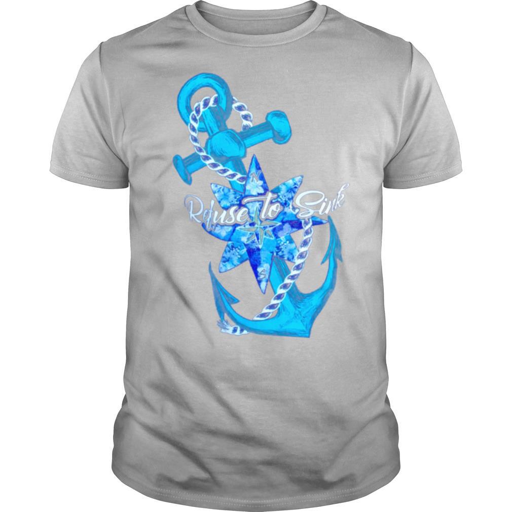 Southern Attitude Refuse to Sink Anchor shirt