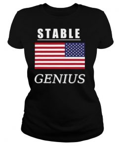 Stable Genius American Flag shirt