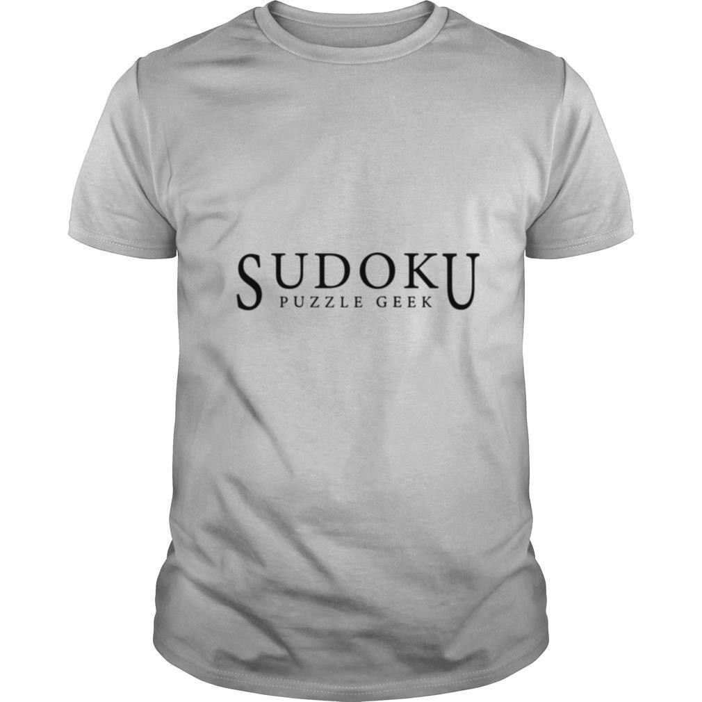 Sudoku Puzzle Geek shirt