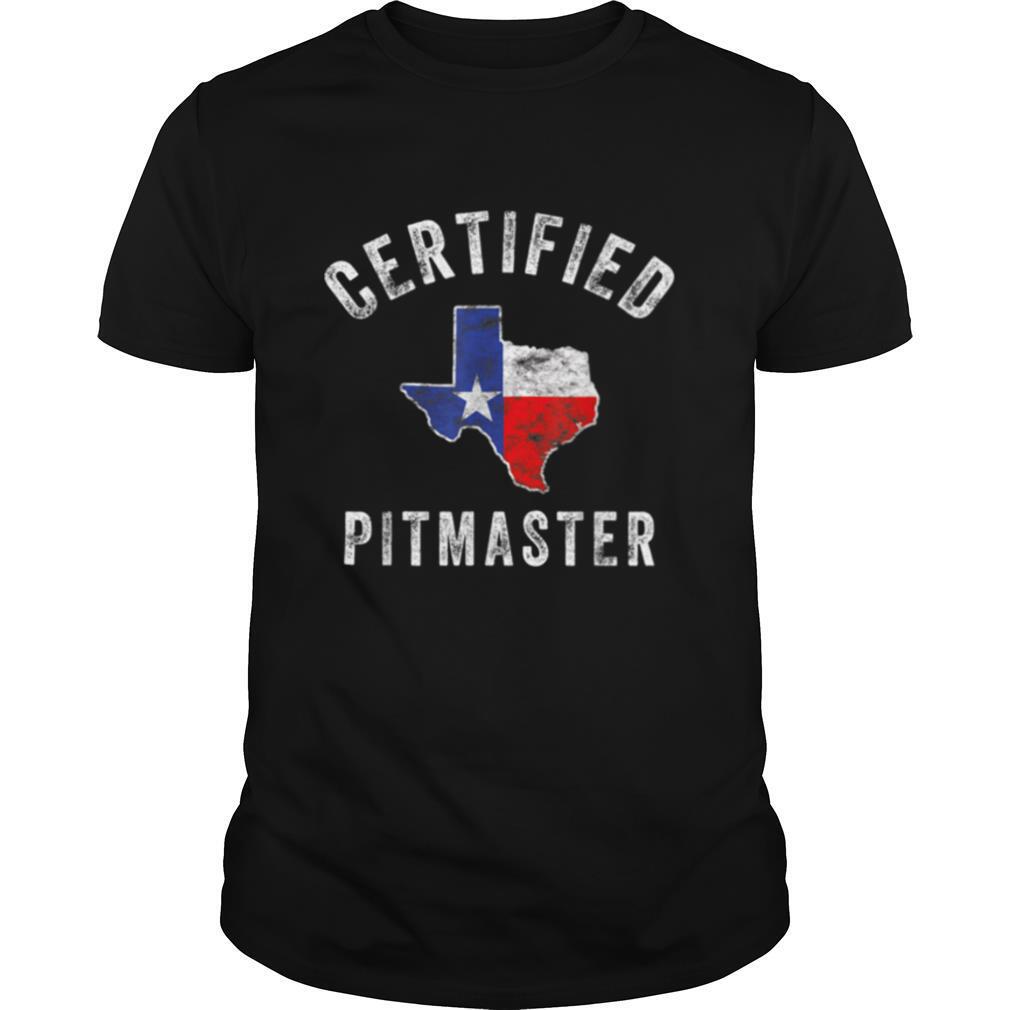 Texas Smoked Meat BBQ Pitmaster Grilling shirt