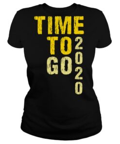 Time To Go 2020 Goodbye 2020 Hello 2021 Golden shirt