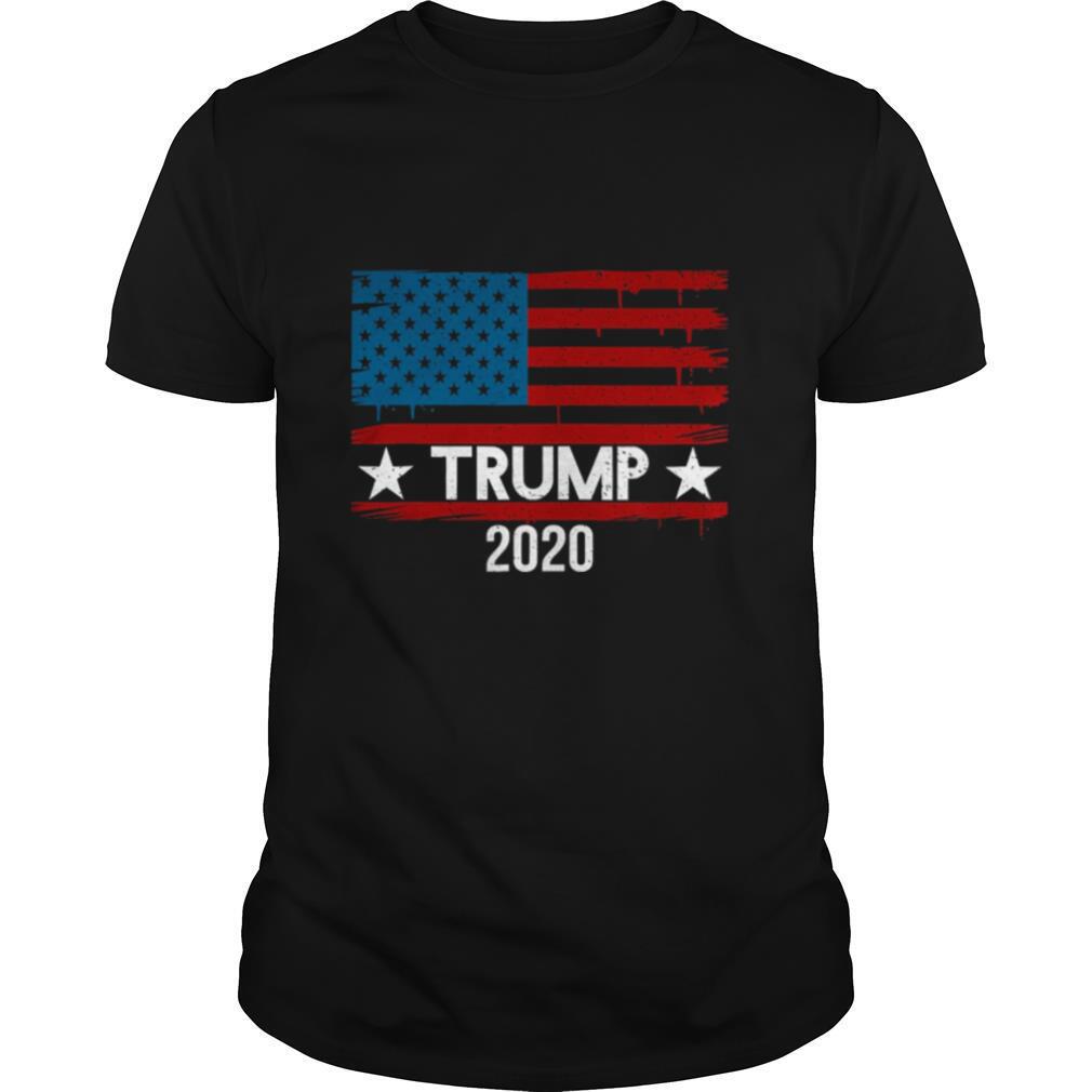 Trump 2020 American Flag Election shirt