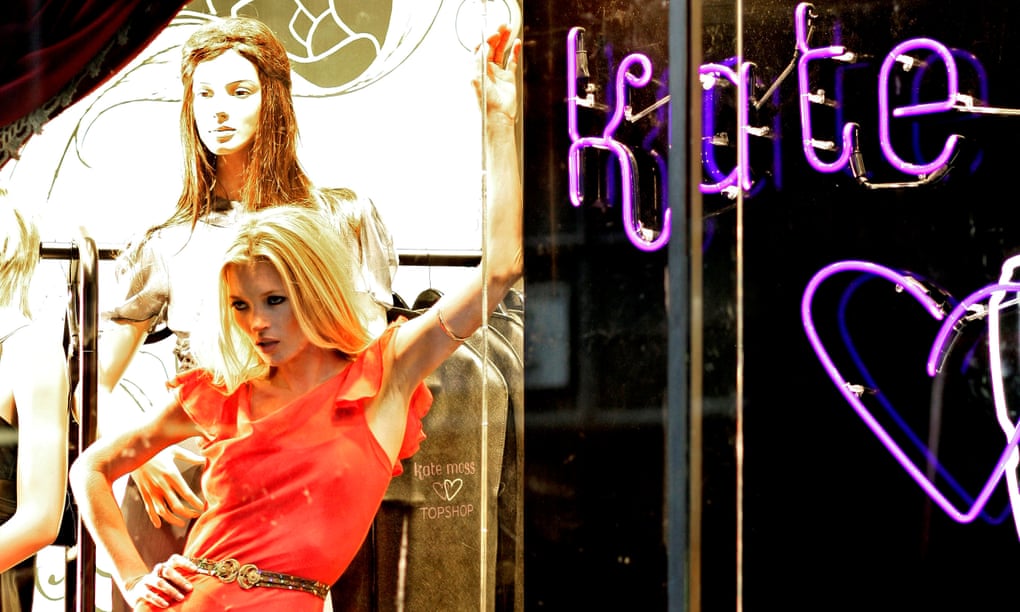 Kate Moss launches her collection in 2007