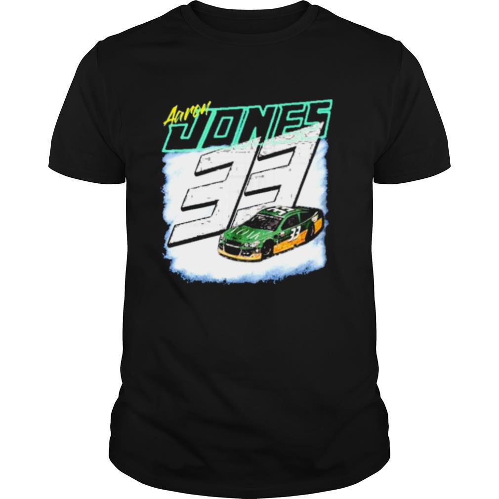 Aaron jones packers 33 car shirt