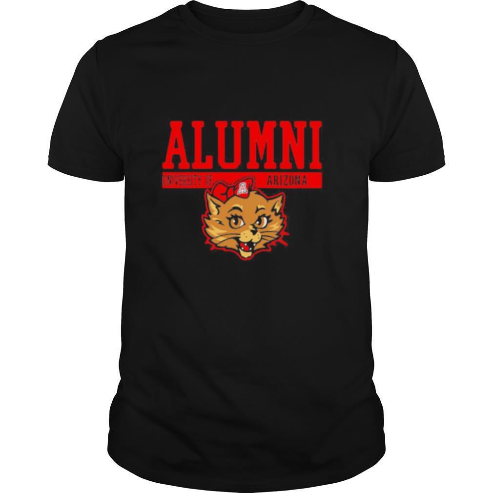 Alumni University Of Arizona Alumni Wildcat Red Bow shirt