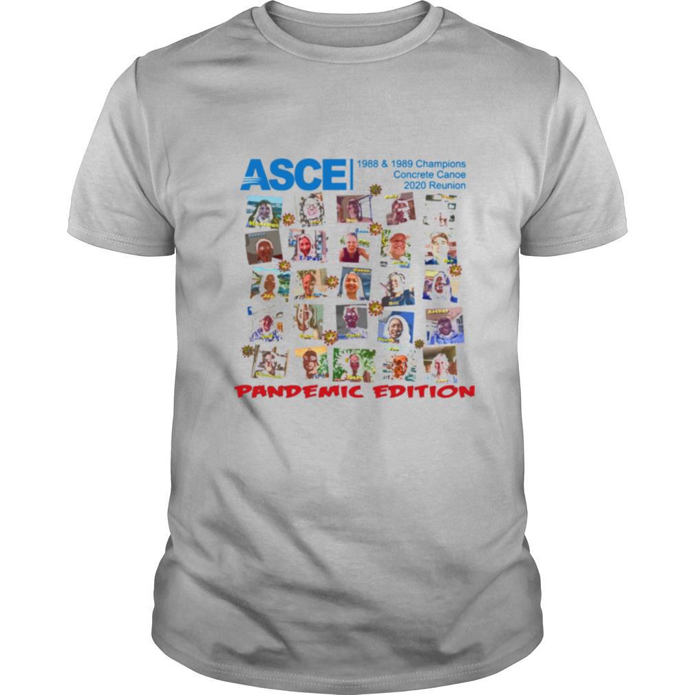 Asce 2020 Concrete Canoe Champions Reunion Pandemic Edition shirt