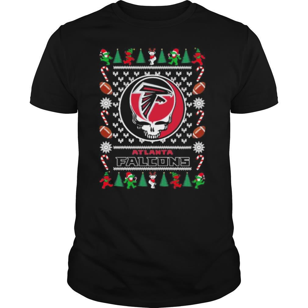 Atlanta Falcons Grateful Dead Ugly Christmas shirt