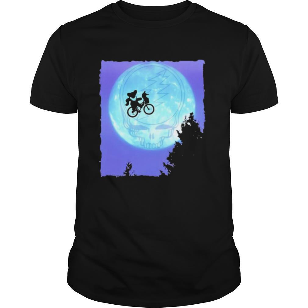 Bear Cycling The Moon Grateful Dead shirt