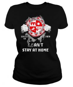 Blood inside me California State University Northridge Covid 19 2020 I cant stay at home shirt